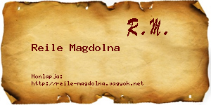 Reile Magdolna névjegykártya